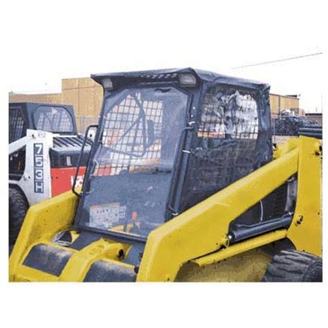 vinyl skid steer enclosure|bobcat skid steer enclosures.